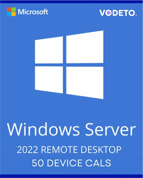 Windows Server 2022 Remote Desktop Services – 50 Device CALs Certificate