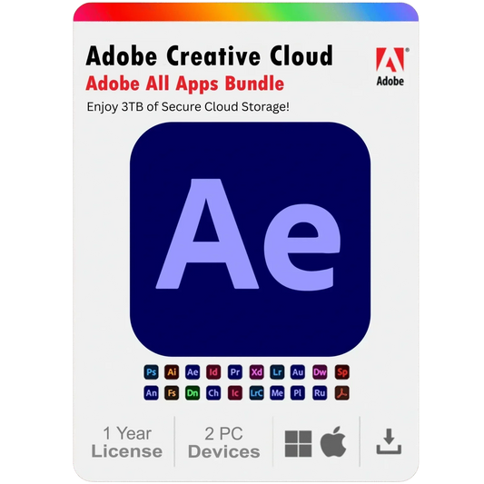 Adobe After Effects 2025 1 Year Subscription For Windows And Mac 2PC